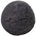 Полушка 1770 год ЕМ Екатерина II (1762 - 1796) - F