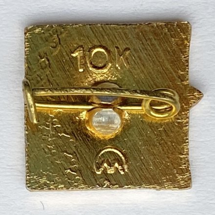 Значок. Футболист. Футбол. Спорт