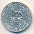 Великобритания 1 шиллинг 1908 год