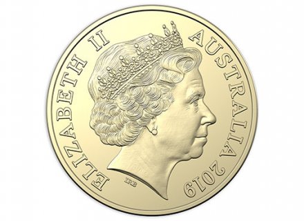 Набор из 3 монет Австралия 2019 год - Год Свиньи. В буклете