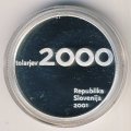 Словения 2000 толаров 2001 год