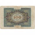Германия 100 марок 1920 год - Бамбергский всадник - F