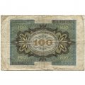 Германия 100 марок 1920 год - Бамбергский всадник - F