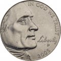США 5 центов 2005 год - Бизон (P)
