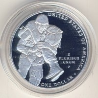 Монета США 1 доллар 2011 год