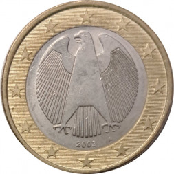 Германия 1 евро 2003 год - A