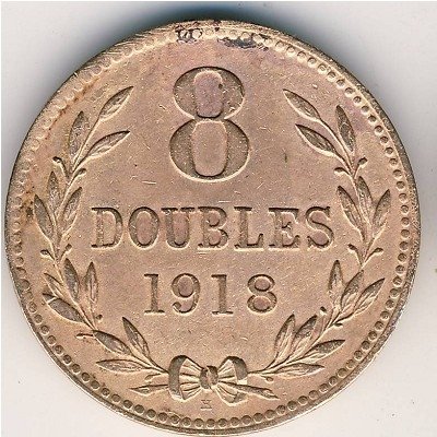 Гернси 8 дублей 1918 год