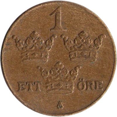 Швеция 1 эре 1936 год