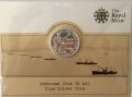 Великобритания 20 фунтов 2014 - 100 лет со дня начала Первой Мировой войны (в буклете)