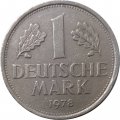 ФРГ 1 марка 1978 год (G)
