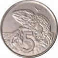 Новая Зеландия 5 центов 2002 год