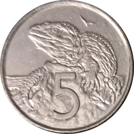 Новая Зеландия 5 центов 2002 год