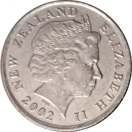 Новая Зеландия 5 центов 2002 год