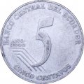 Эквадор 5 сентаво 2000 год - Хуан Монтальво