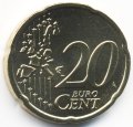 Ирландия 20 евроцентов 2006 год - Кельтская арфа
