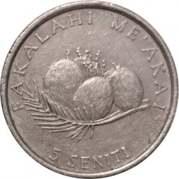 Тонга 5 сенити 1994 год