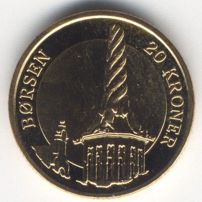 Дания 20 крон 2003 год