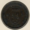 Дания 2 скиллинга 1810 год