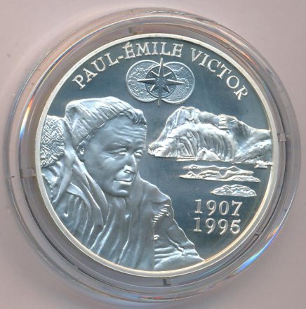 Франция 1,5 евро 2007 год - Пол-Эмиль Виктор