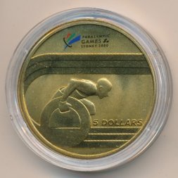 Австралия 5 долларов 2000 год
