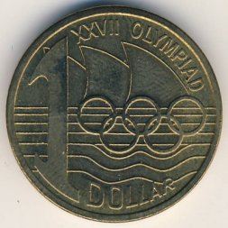 Австралия 1 доллар 2000 год - XXVII летние Олимпийские игры 2000 года в Сиднее