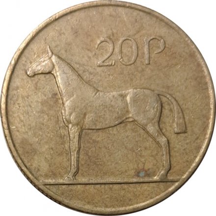 Ирландия 20 пенсов 1992 год