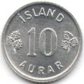 Исландия 10 эйре 1974 год