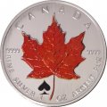 Канада 5 долларов 2006 год - Кленовый лист (красный)