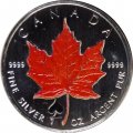 Канада 5 долларов 2006 год - Кленовый лист (красный)