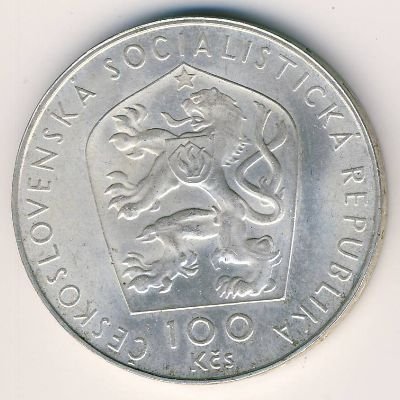 Чехословакия 100 крон 1976 год - Виктор Каплан