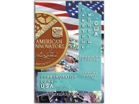 Альбом для монет США "Американские инновации" - 57 капсул (пустой)
