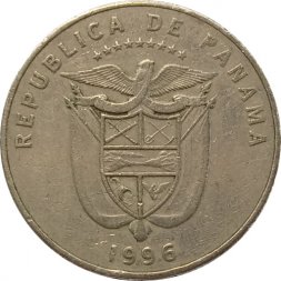 Панама 1/4 бальбоа 1996 год