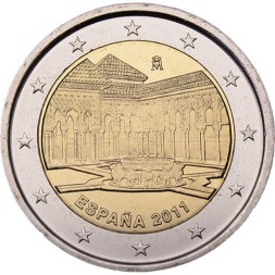 Испания 2 евро 2011 год - Гранада