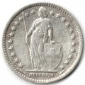 Швейцария 1 франк 1920 год