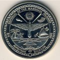 Маршалловы острова 5 долларов 1992 год - 50-летие битвы на острове Мидуэй (Midway) 1942-1992 гг.