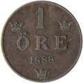Швеция 1 эре 1888 год