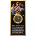 «Boney M.» - Гравированная цветная монета 10 рублей в буклете