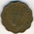 Кипр 1/2 пиастра 1943 год