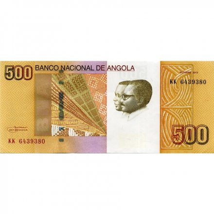 Ангола 500 кванза 2012 год