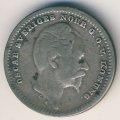 Швеция 25 эре 1856 год