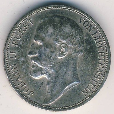 Лихтенштейн 2 кроны 1912 год