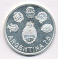 Аргентина 2000 песо 1978 год - Чемпионат мира по футболу в Аргентине 1978 года