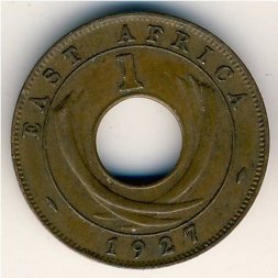 Восточная Африка 1 цент 1927 год