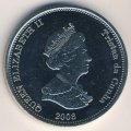 Тристан-да-Кунья 1 крона 2008 год - Кашалоты