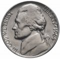 США 5 центов 1964 год - Томас Джефферсон (D)