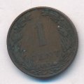 Нидерланды 1 цент 1905 год