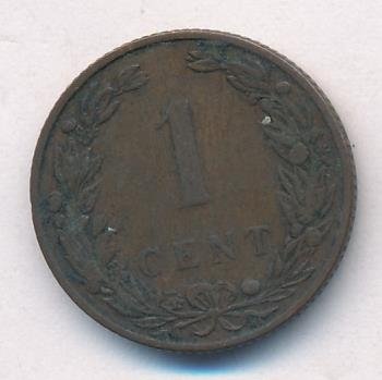 Нидерланды 1 цент 1905 год
