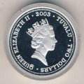 Тувалу 2 доллара 2003 год