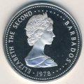 Барбадос 25 долларов 1978 год
