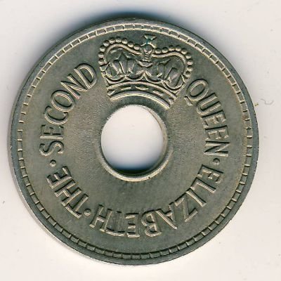 Фиджи 1 пенни 1968 год
